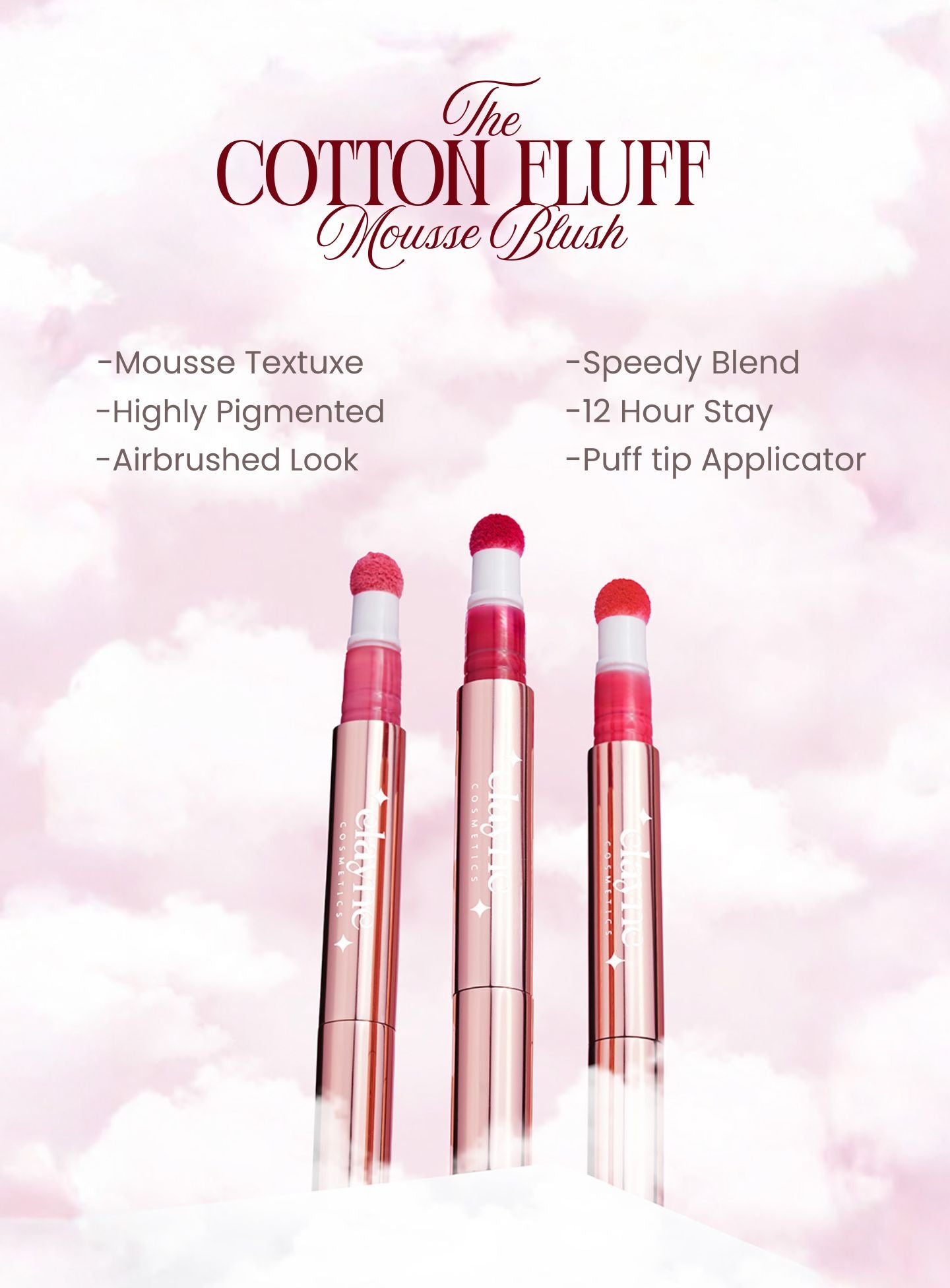 Cotton Fluff Mousse Blush- JUNE